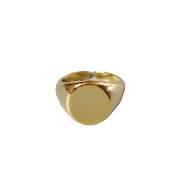 Open Ring Female Net Red Fashion Gold Plated