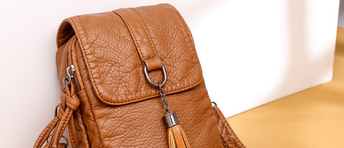 Retro Messenger Small Bag Soft Leather Sense One-shoulder Fashion Large-capacity Multi-layer