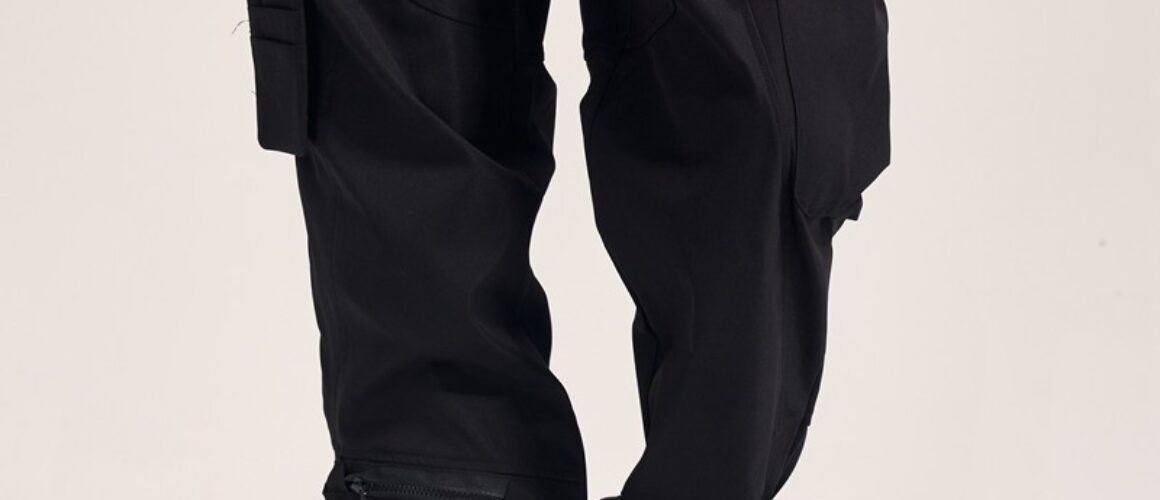 Multi-pocket Hook And Loop Chaopai Sports Casual Pants