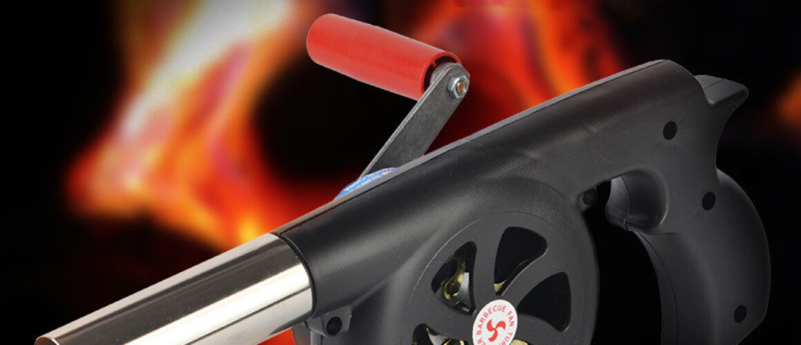 Outdoor Camping Hand-cranked Combustion Blower